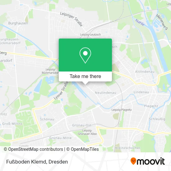 Карта Fußboden Klemd