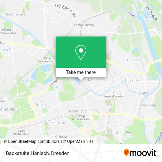 Карта Backstube Hanisch