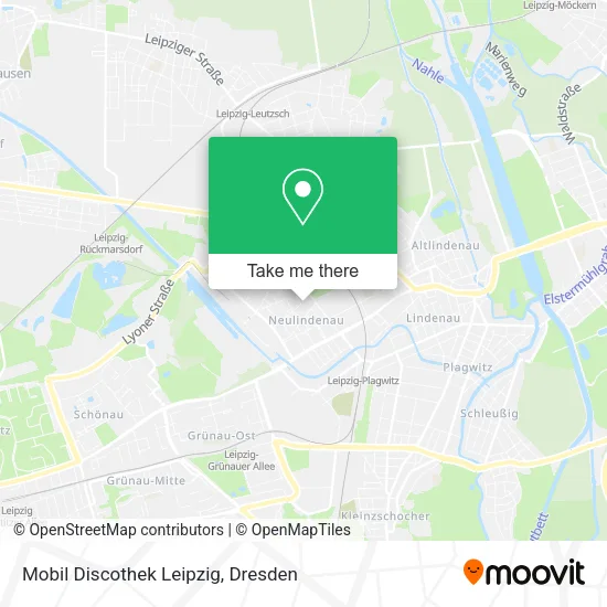 Карта Mobil Discothek Leipzig