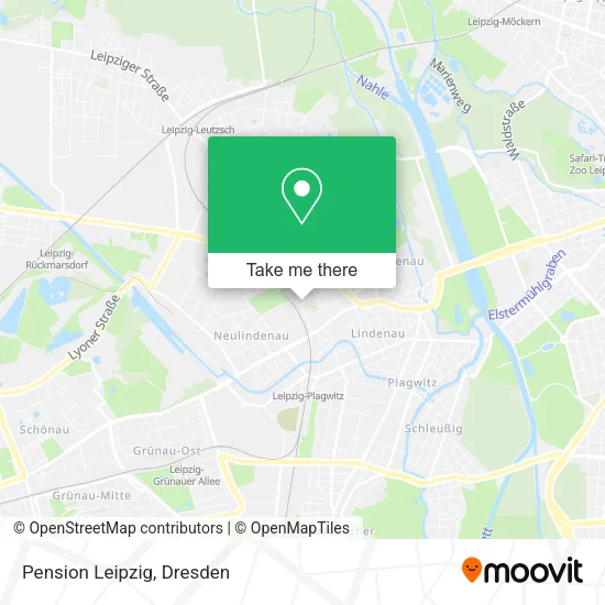 Карта Pension Leipzig