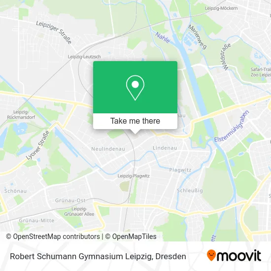 Карта Robert Schumann Gymnasium Leipzig