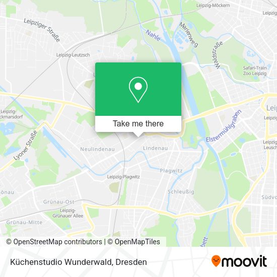 Карта Küchenstudio Wunderwald