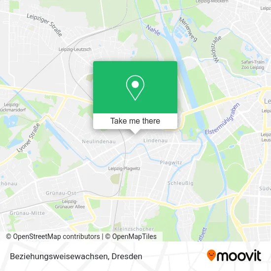 Карта Beziehungsweisewachsen
