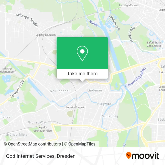 Карта Qod Internet Services