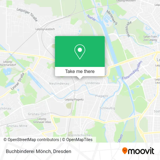 Карта Buchbinderei Mönch