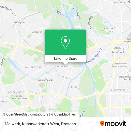 Карта Malwerk, Kunstwerkstatt West