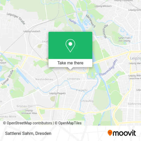 Карта Sattlerei Sahm