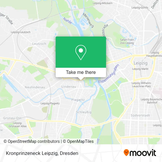 Карта Kronprinzeneck Leipzig
