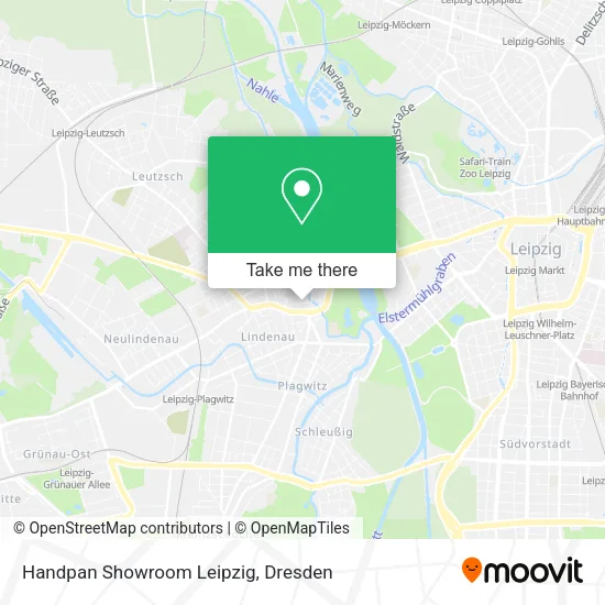 Карта Handpan Showroom Leipzig