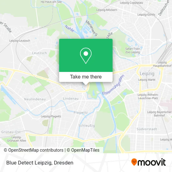 Карта Blue Detect Leipzig