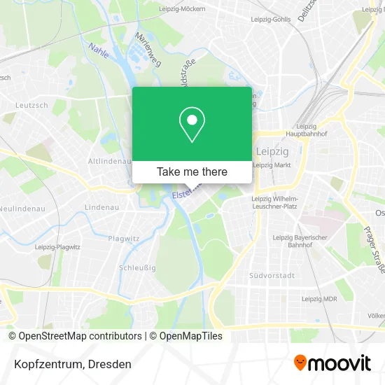 Карта Kopfzentrum
