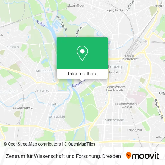 Карта Zentrum für Wissenschaft und Forschung