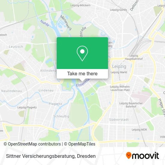 Карта Sittner Versicherungsberatung