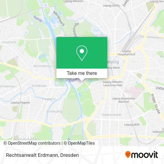 Карта Rechtsanwalt Erdmann