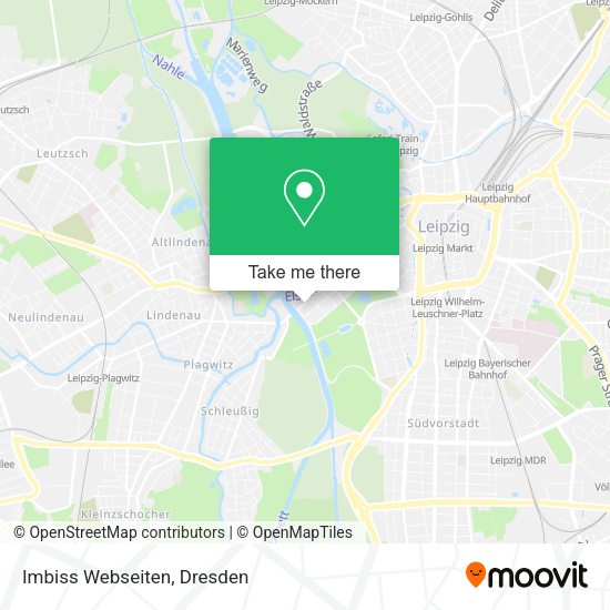 Карта Imbiss Webseiten