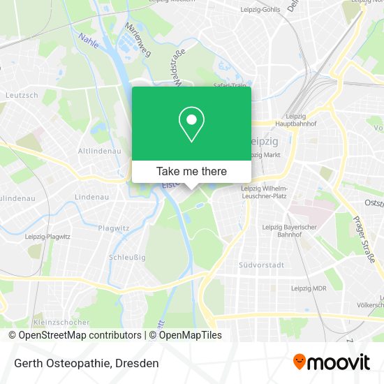 Карта Gerth Osteopathie