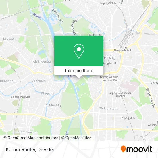 Карта Komm Runter