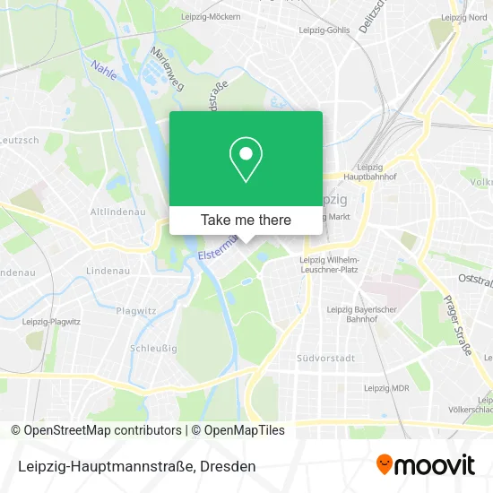 Карта Leipzig-Hauptmannstraße