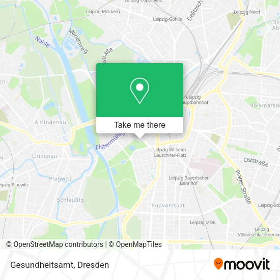 Карта Gesundheitsamt