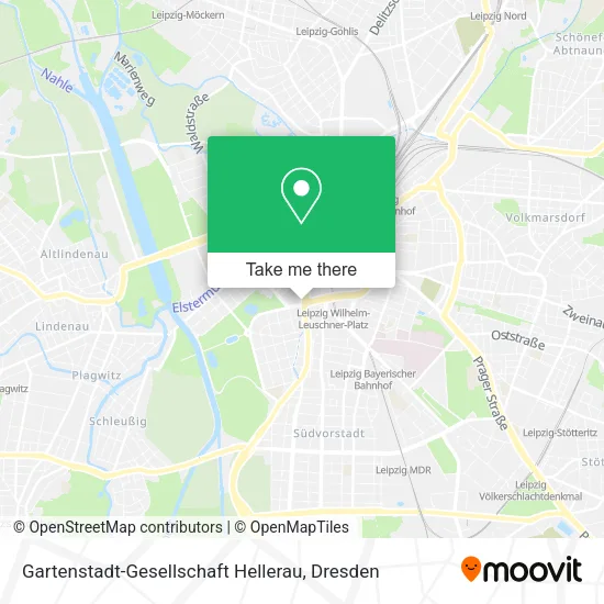Карта Gartenstadt-Gesellschaft Hellerau