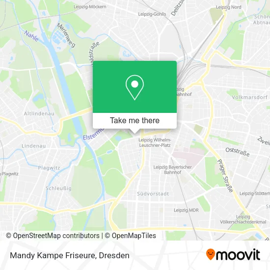 Карта Mandy Kampe Friseure