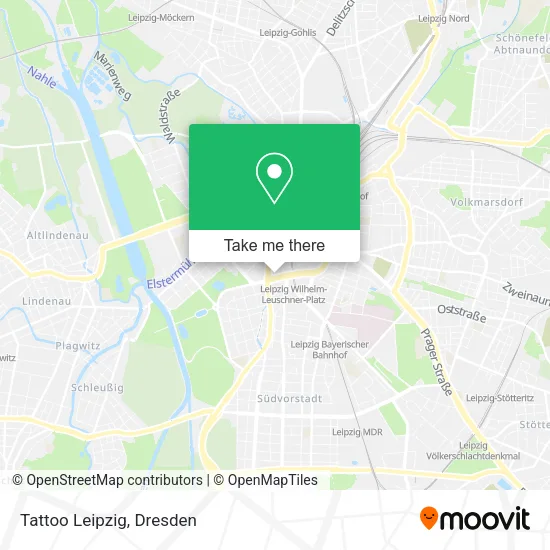 Карта Tattoo Leipzig
