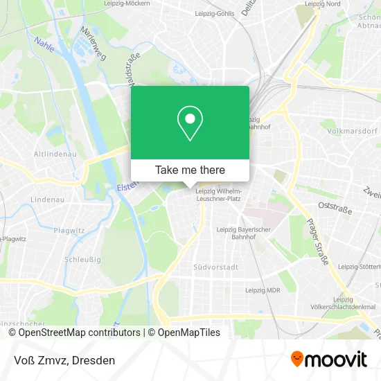 Карта Voß Zmvz