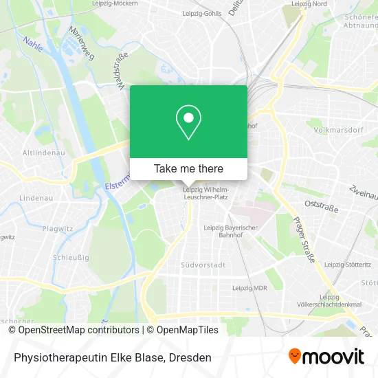 Карта Physiotherapeutin Elke Blase