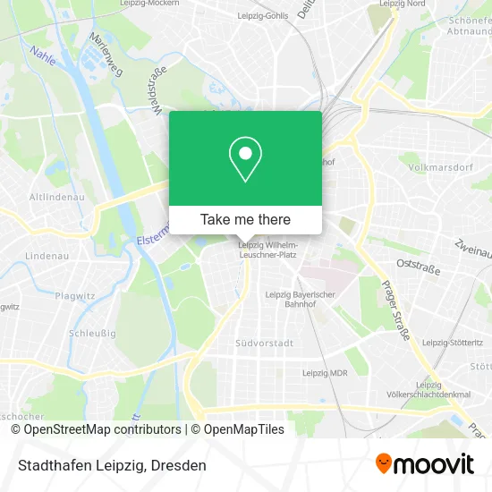 Карта Stadthafen Leipzig
