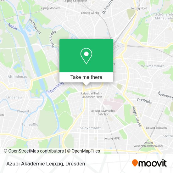 Карта Azubi Akademie Leipzig