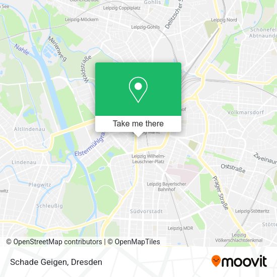 Карта Schade Geigen