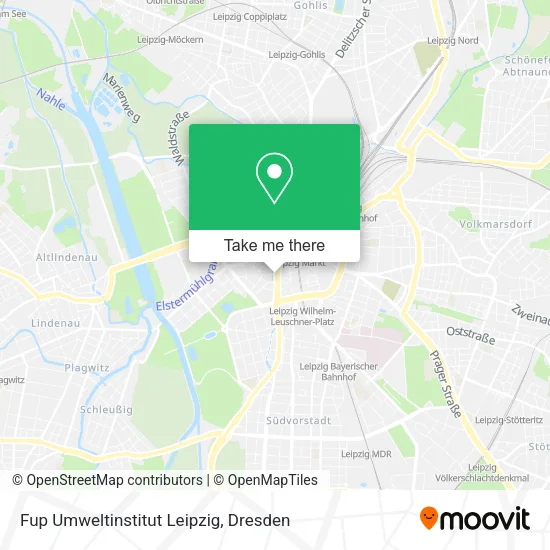 Карта Fup Umweltinstitut Leipzig