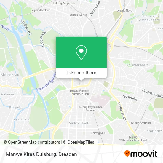 Карта Manwe Kitas Duisburg