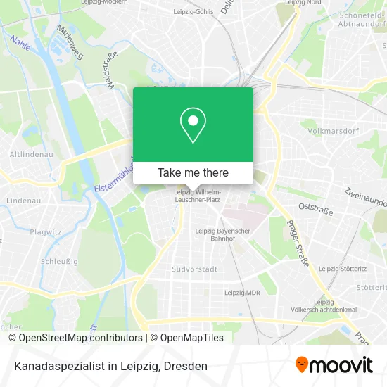 Карта Kanadaspezialist in Leipzig