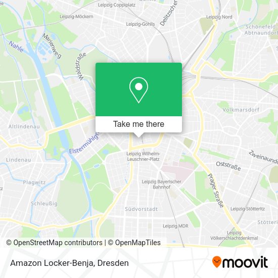Карта Amazon Locker-Benja