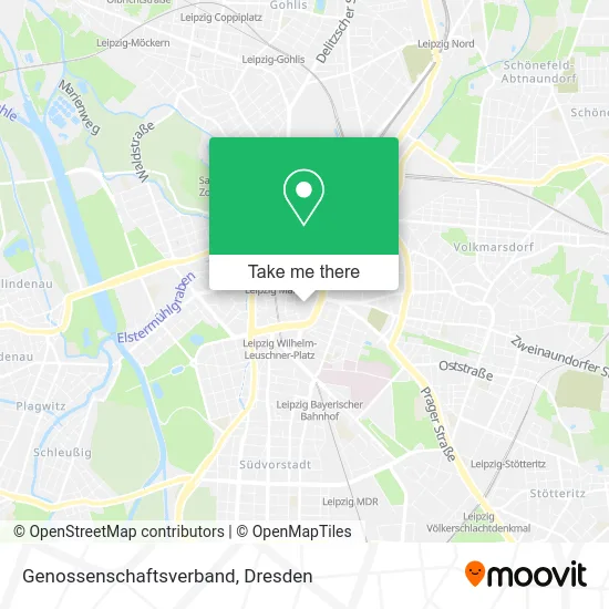 Карта Genossenschaftsverband
