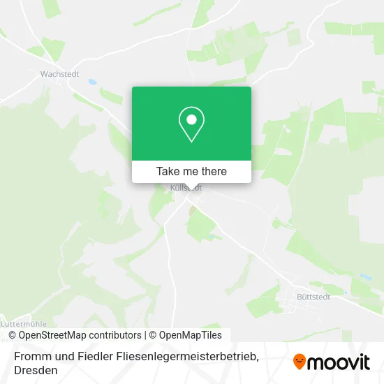 Карта Fromm und Fiedler Fliesenlegermeisterbetrieb