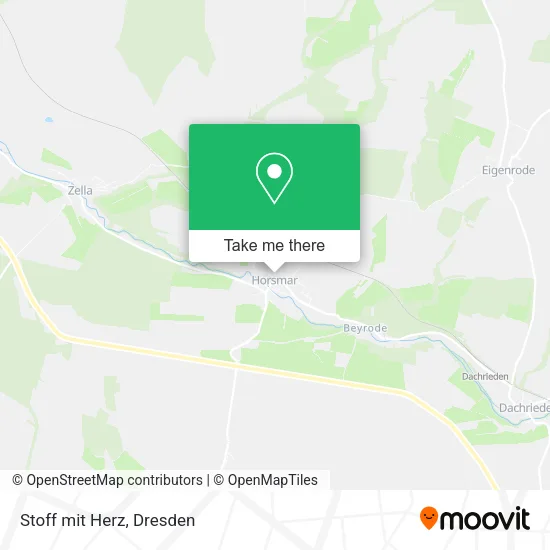 Stoff mit Herz map