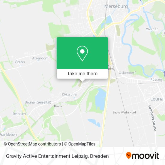 Карта Gravity Active Entertainment Leipzig