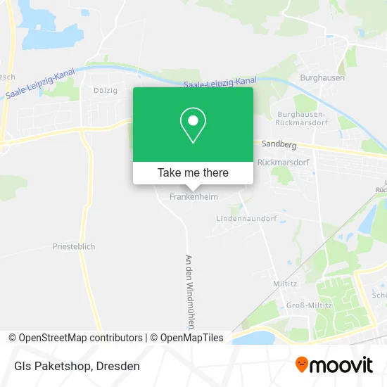 Карта Gls Paketshop