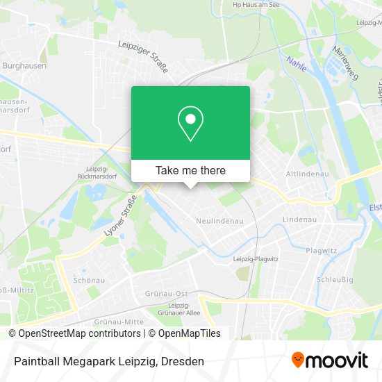 Карта Paintball Megapark Leipzig