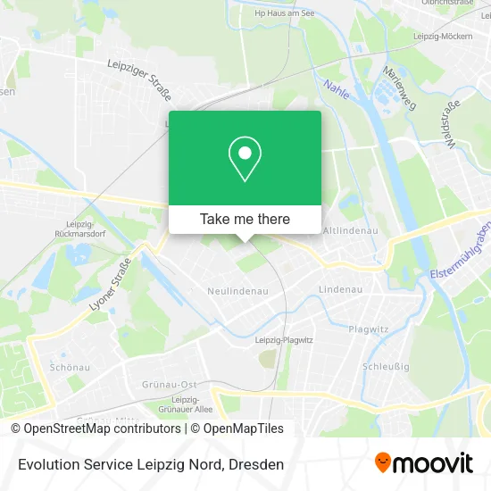 Карта Evolution Service Leipzig Nord