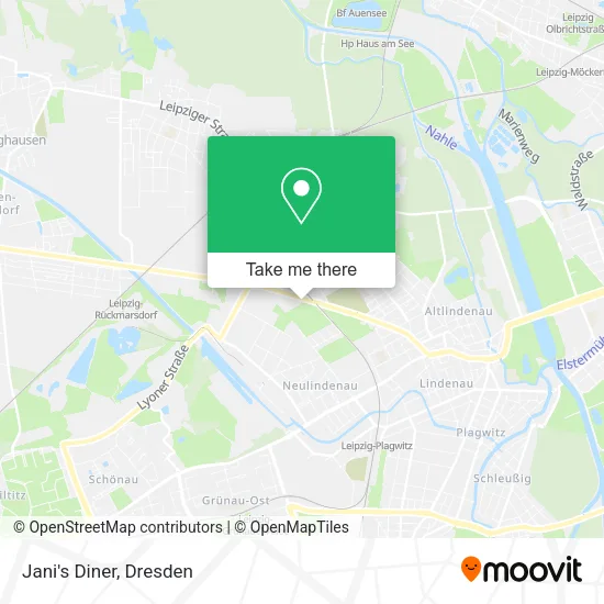 Карта Jani's Diner