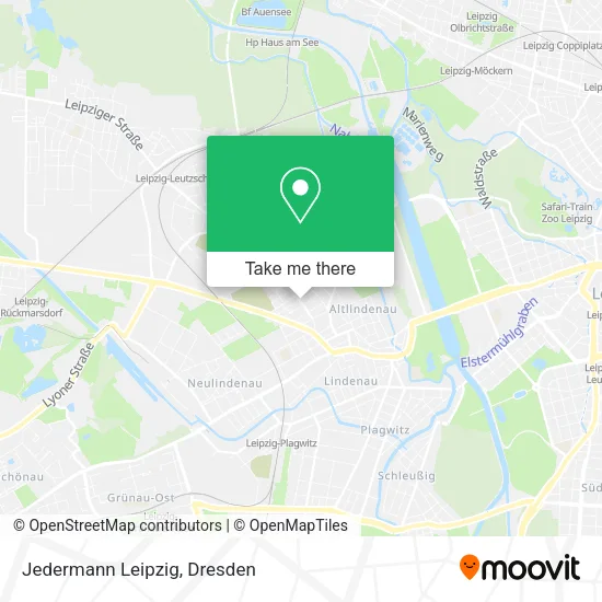 Карта Jedermann Leipzig