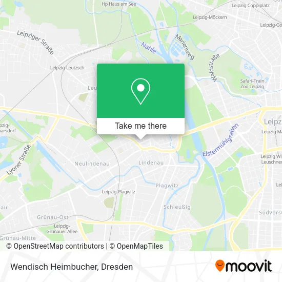 Карта Wendisch Heimbucher
