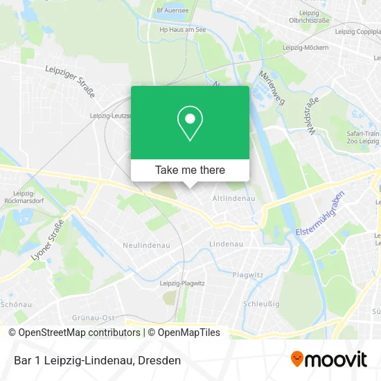 Карта Bar 1 Leipzig-Lindenau