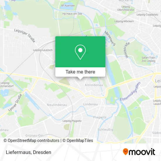 Карта Liefermaus