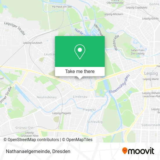 Карта Nathanaelgemeinde