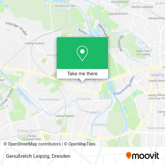 Карта Genußreich Leipzig