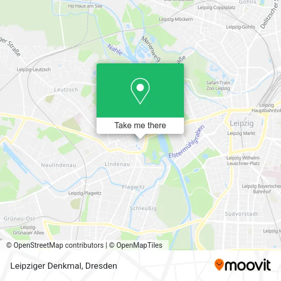 Карта Leipziger Denkmal